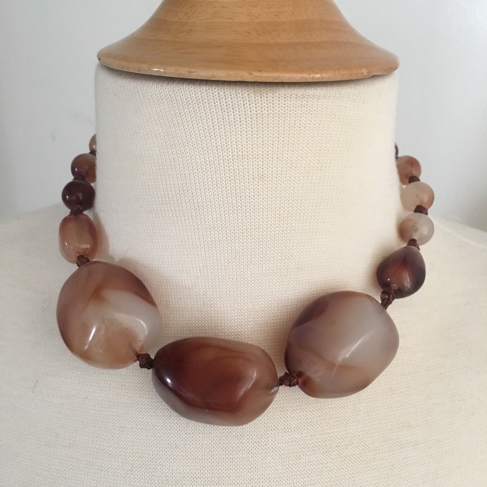 Beaded Statement Necklace